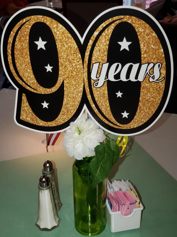 90 years party