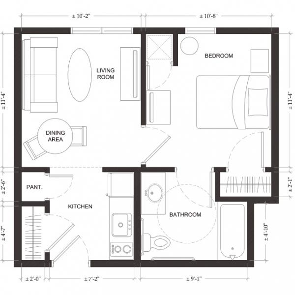 Brook Meadow 1 Bedroom (smaller)